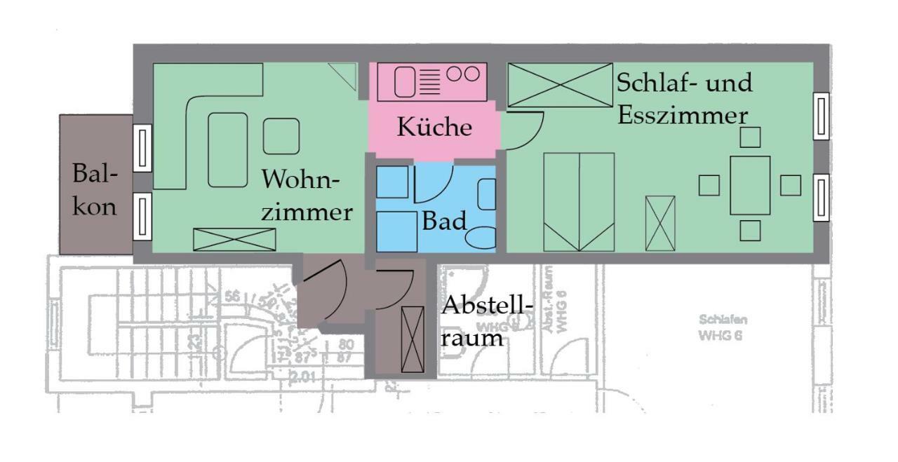 רוסטוק Ferienwohnung Preiswert Und Strandnah מראה חיצוני תמונה